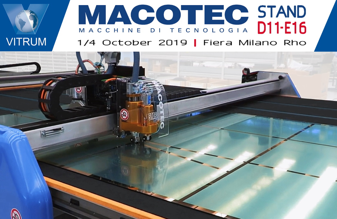 Macotec - Macotec alla fiera del vetro Vitrum 2019